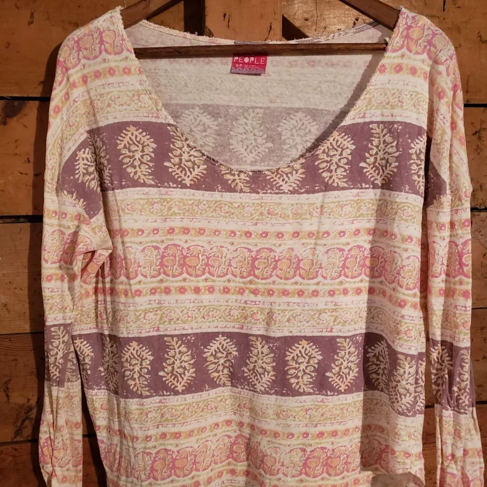 Free People | Flowy Patterned Tunic